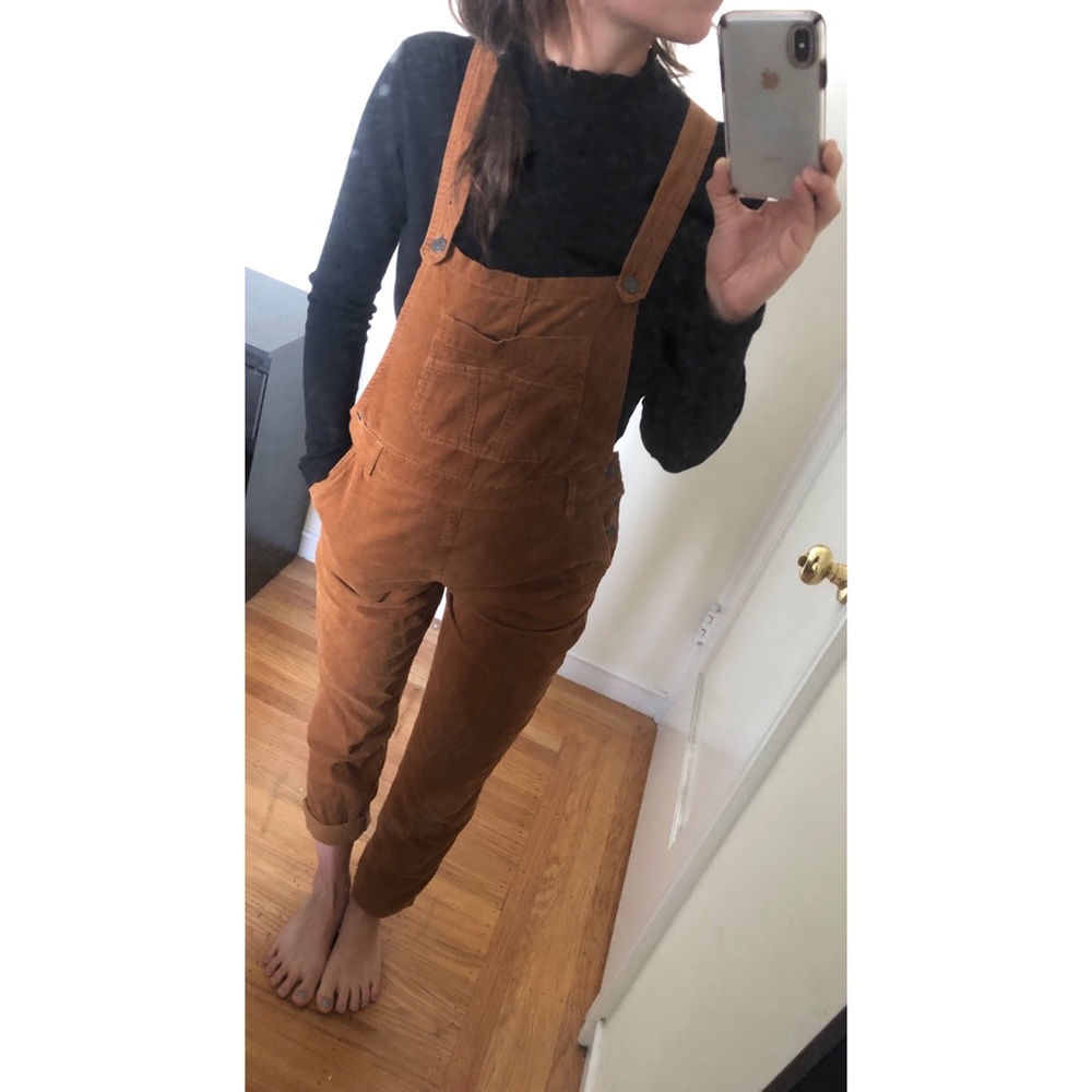 🍁F21 burgundy overalls🍁